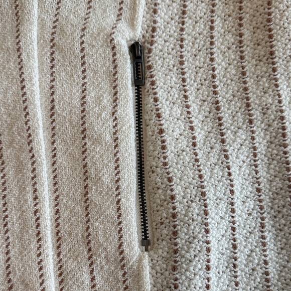 NWT - Nic+Zoe Cream and Gold Knit Jacket- 2X - Picture 8 of 11